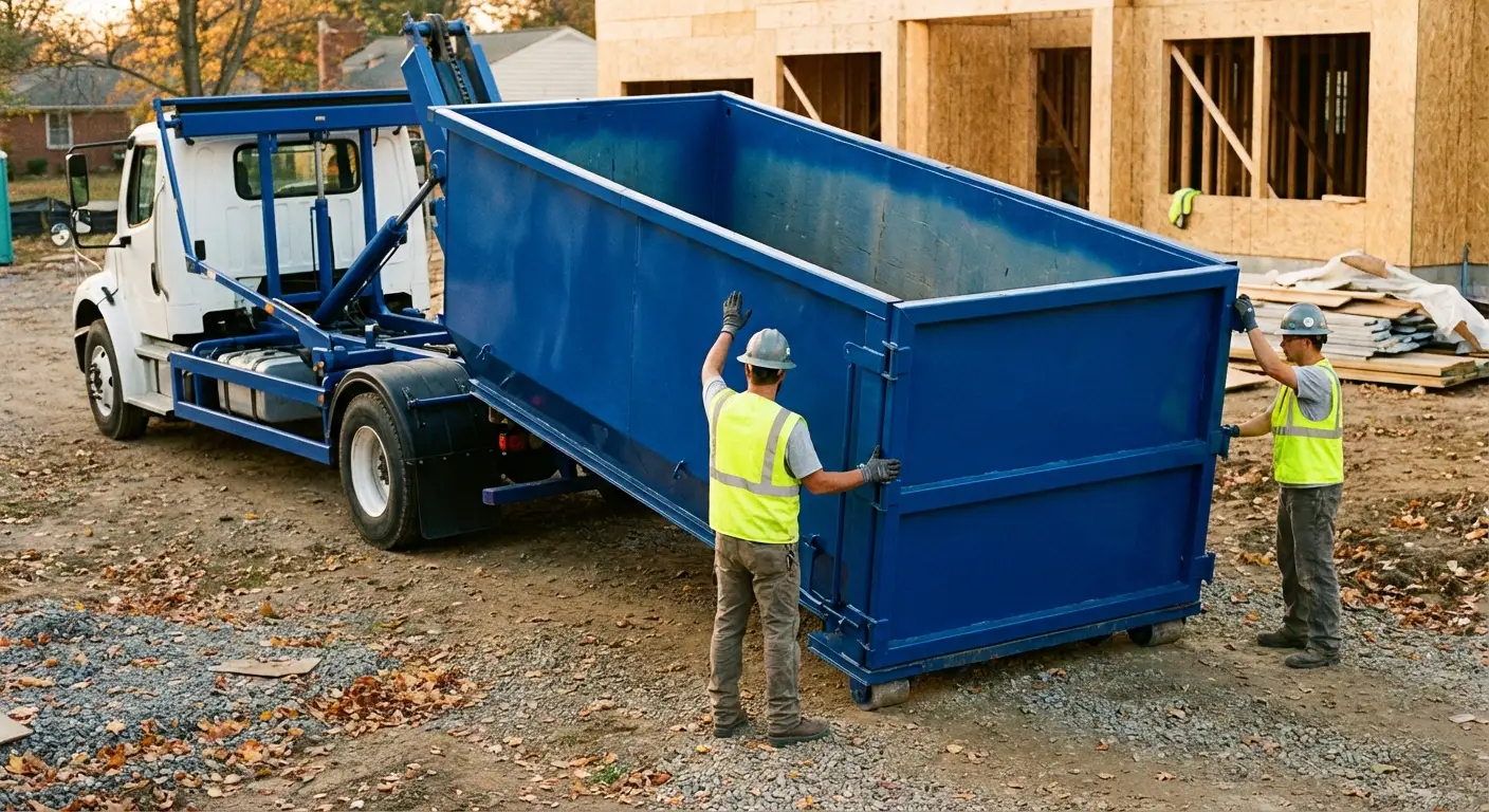 Construction dumpster delivery and waste management in Westminster, CO