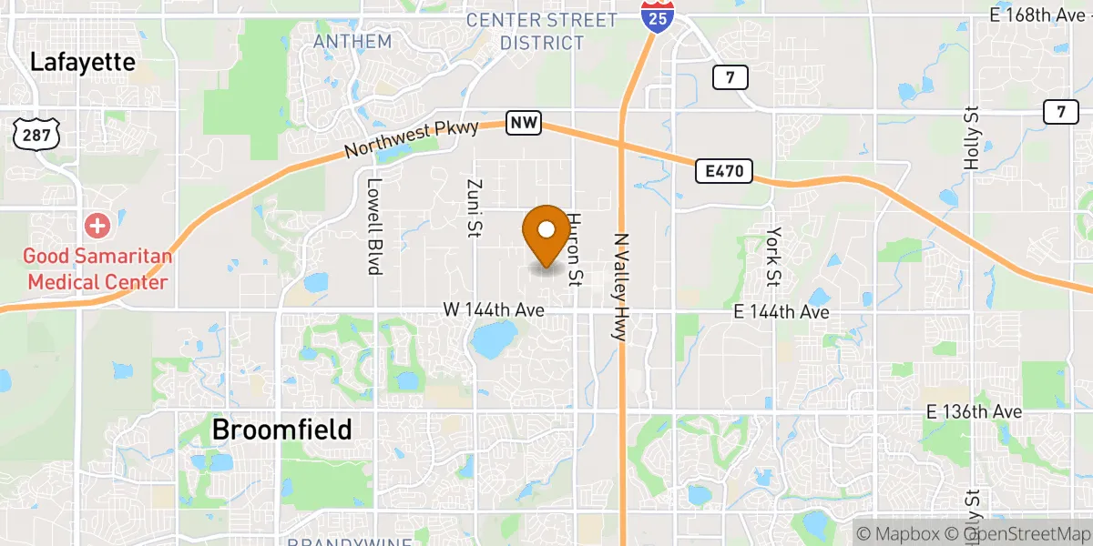  neighborhood map in Westminster, CO