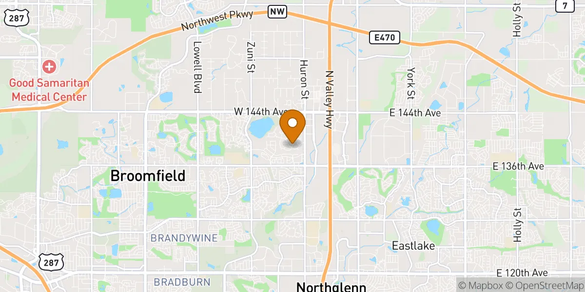  neighborhood map in Westminster, CO