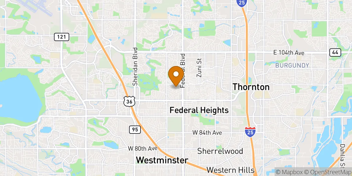  neighborhood map in Westminster, CO